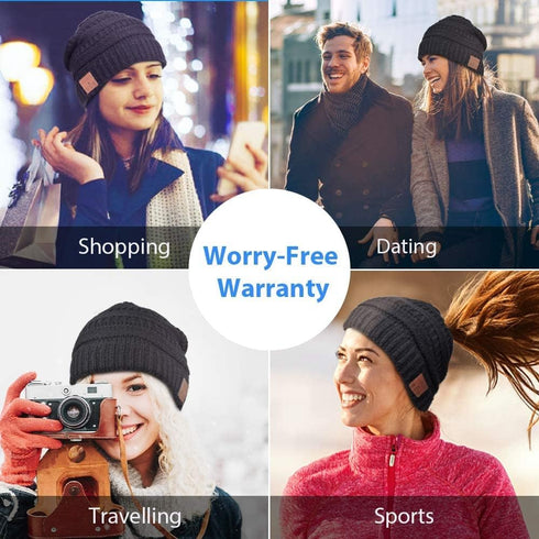 Bluetooth  Beanie with Headphones